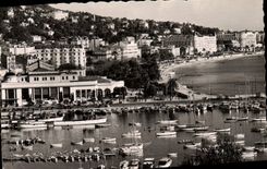 MODERN CARD Cannes the Port the casino the Small cross Boats