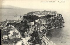 CPA Principaute de Monaco Vue Generale