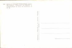 MODERN CARD Church De Puget Theniers Woodworks of the 18th representative the setting with the tomb of NS