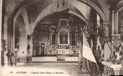 CPA Antibes Chapelle Notre Dame de Bon Port