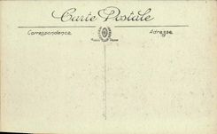VINTAGE POSTCARD Antibes Notre Dame Vault of Good port