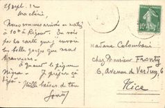 CPA Gorges du Cians Route de Beuil Par la Ligne du Sud de la France