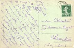 Las paredes feudales del viejo hombre de la torre de Luceram Vieille de la POSTAL de la VENDIMIA en la excursión del camino tienen Peira hundido