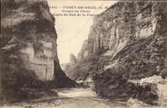 CPA Touet De Beuil Gorges du Cians Ligne du Sud de la France