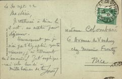 CPA Touet De Beuil Gorges du Cians Ligne du Sud de la France