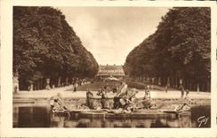 VINTAGE POSTCARD Versailles Basin of Apollo