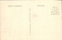 VINTAGE POSTCARD Fontainebleau the Palate the Avenue of Maintenon