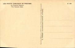 VINTAGE POSTCARD Small Tables Of Layered branches the Faneron Postern