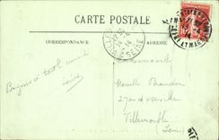 CPA Fontainebleau Le Palais Chambre a Coucher de Napoleon 1er