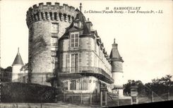 CPA Rambouillet Le Chateau tour Francois 1er