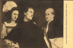 CPA Giorgione Concerto Galleria Pitti Firenze Giorgio Barbarelli