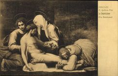 CPA Firenze La Deposizione Fra Bartolomeo Galleria Piti
