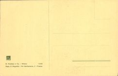 POSTAL Firenze Santa Famiglia Lorenzo di Credi Galleria Pitti de la VENDIMIA