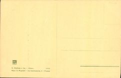 POSTAL Firenze Adorazione LED de la VENDIMIA con referencia al Galleria Pitti de Domingo Ghirlandaio de unos de los reyes magos