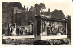 CPA Roma Foro Romano I plutei Dei Rostri