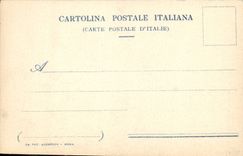 CPA Roma Via Sacra Con il Palazzo Dei Cesari