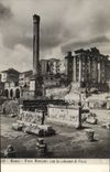 CPA Roma Foro Romano Con La Colonna Di Foca