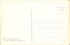 Delle general Term di Caracalla de Roma Veduta de la POSTAL de la VENDIMIA