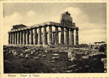 CPA Paestum Tempio Di Cerere