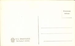 Punto de vista de Roma Museo Vaticano Apolo de la POSTAL de la VENDIMIA