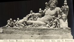 CPA Roma Museo Vaticano Braccio Nuovo Nilo Sphinx