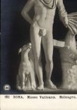 CPA Roma Museo Vaticano Meleagro Chien 