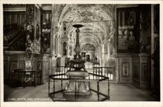 CPA Citta Del Vaticano Bibliotece Bibliotheque