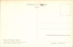 Basílica S Sabina Roma de la POSTAL de la VENDIMIA