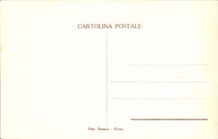 POSTAL Della Basilica Di S Sabina Roma de la VENDIMIA llevada