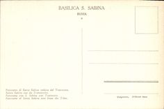 VINTAGE POSTCARD Aventin St Sabine
