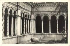 POSTAL Roma Basilica Di S Juan de la VENDIMIA en Laterano Farticolare Del Chiostro