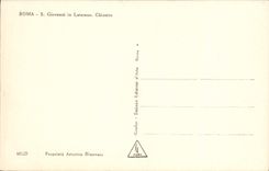 CPA Roma S Giovanni In Laterano Chiostro