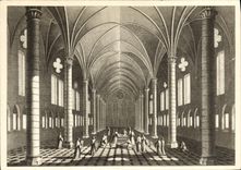 Abadía de la POSTAL de la VENDIMIA de Ourscamp La Chapelle Abbatiaie