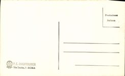 POSTAL Roma baja di S Sr. Maggiore de la VENDIMIA mi di Clemente