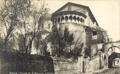 POSTAL Roma Apse Di S Giovanri E Pablo de la VENDIMIA