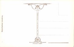 El della Chiavi de Vaticano Capella Sistina Donazione de la POSTAL de la VENDIMIA tiene S Pedro Perugino