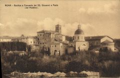 Dei S Juan E Pablo dai Palatino de la basílica E Convento de Roma de la POSTAL de la VENDIMIA