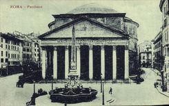 POSTAL Roma de la VENDIMIA el panteón