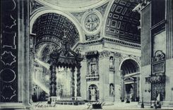 CPA Roma Chiesa di s Pietro