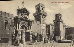 VINTAGE POSTCARD Venezia Entrata LED Arsenale Lion
