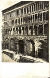 VINTAGE POSTCARD Arezzo Chiesa di S Maria della Pieve the facciata