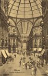 VINTAGE POSTCARD Milano Interno Galleria O C