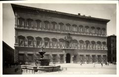 POSTAL Roma Palazzo Farnese de la VENDIMIA