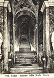 CPA Roma Interno della Scala Santa