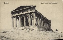CPA Girgenti Tempio detto Della Concordia