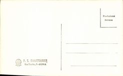 POSTAL Roma de la VENDIMIA el panteón di Agrippa Interno