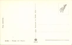 CPA Roma Piazza Del Popolo
