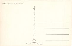 La POSTAL Roma de la VENDIMIA puso el dei CAvalieri di Rodi