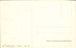 VINTAGE POSTCARD Milano Panarama Parale dal Duomo