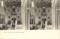 CPA Rome saint Vue prise Vers les orgues